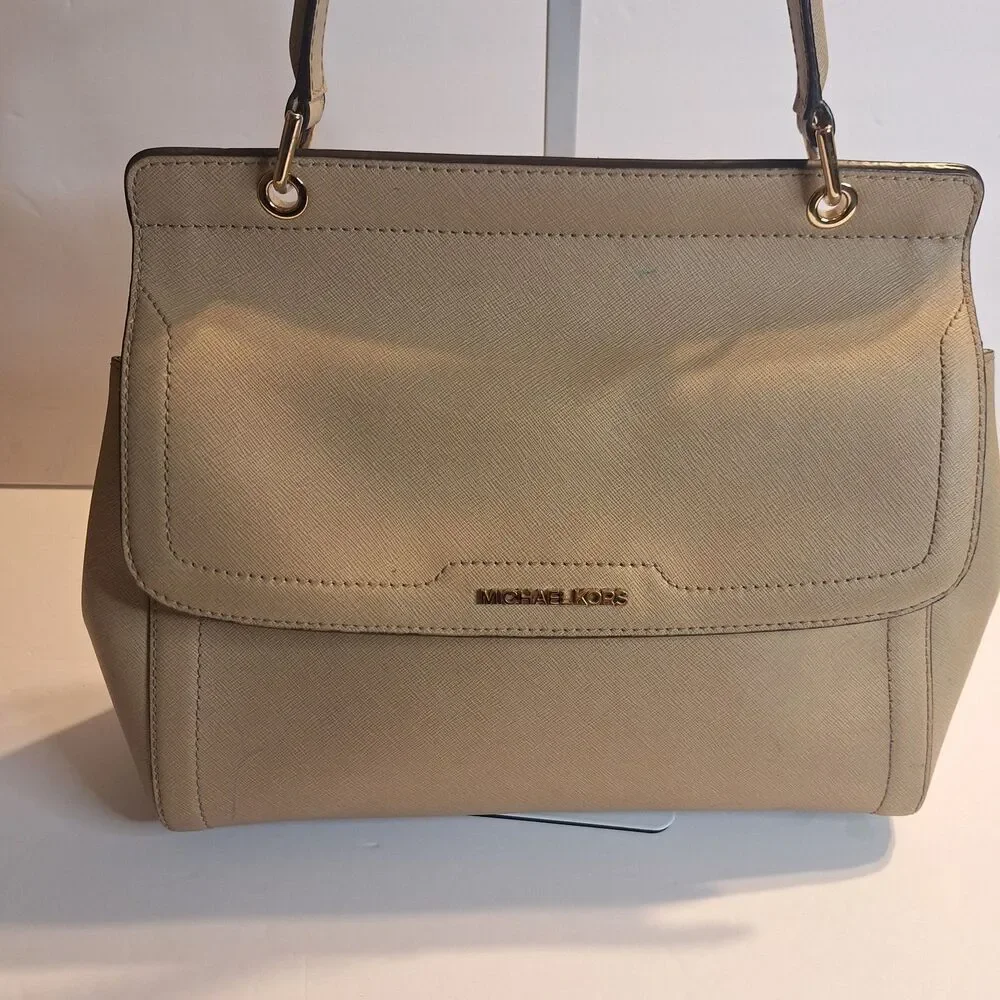 Michael Kors Satchel Flap Saffiano Leather Women's Handbag